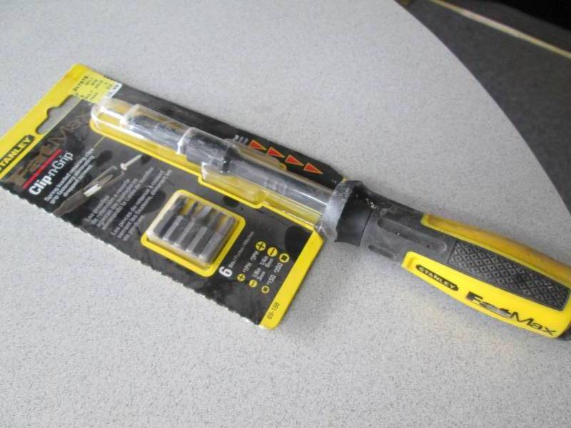 Stanley fat max click n grip screwd...
