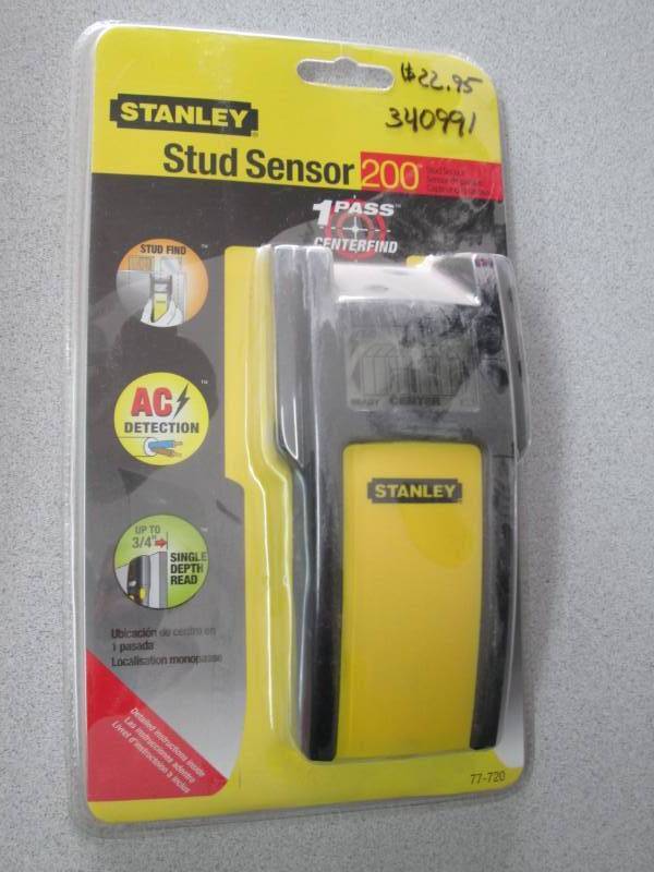 Stanley stud sensor...