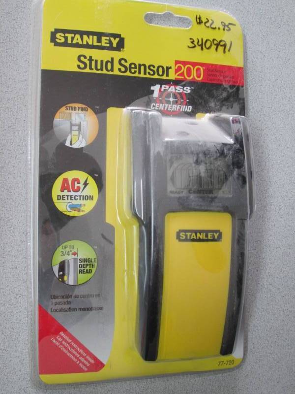 Stanley stud sensor...