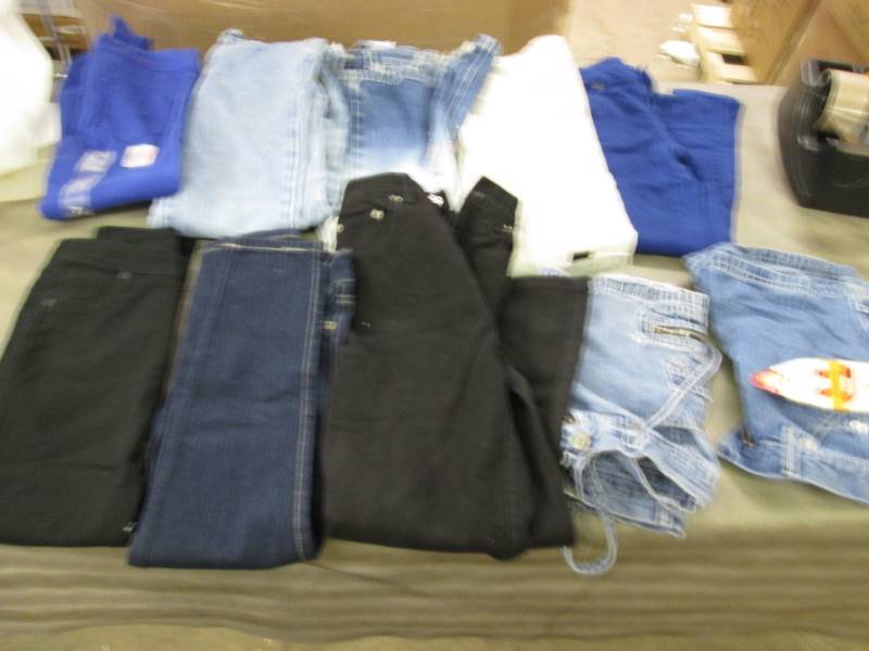 10 Pair Girls 7 Pants & Shorts most...