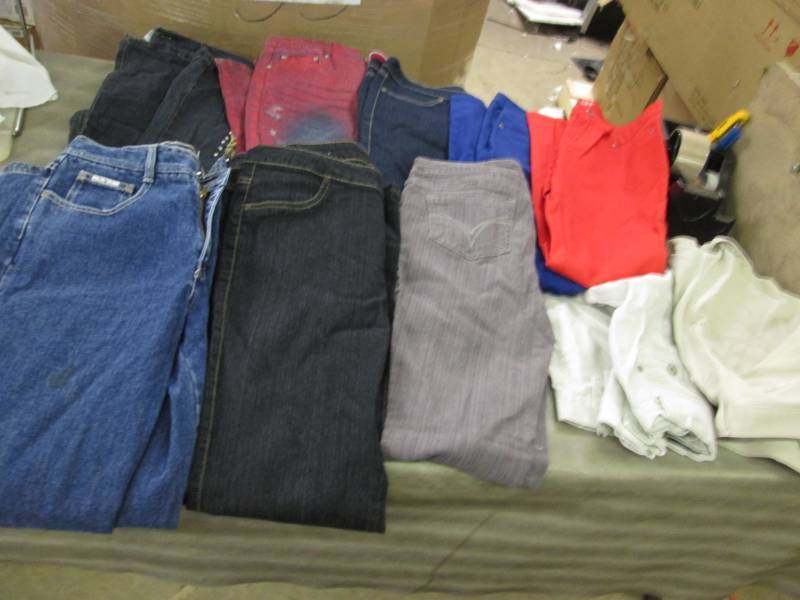 10 Pair Girls 16 Jeans, Pants, Shor...
