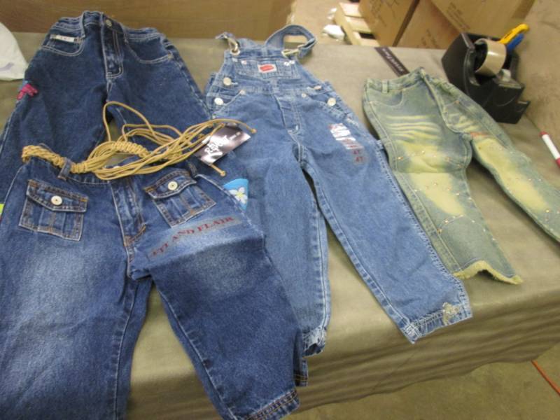 3&4T Jeans, Overalls...