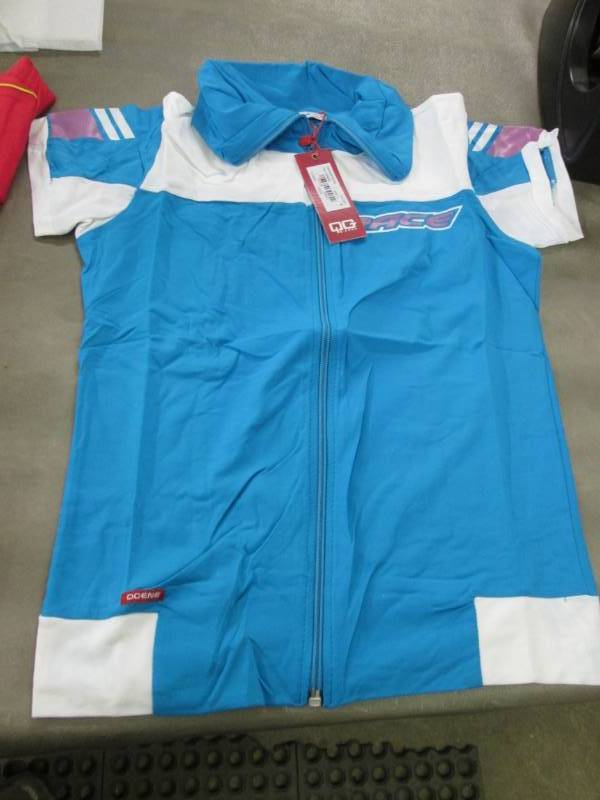 5 NWT QGene Full Zipper Racing Shir...