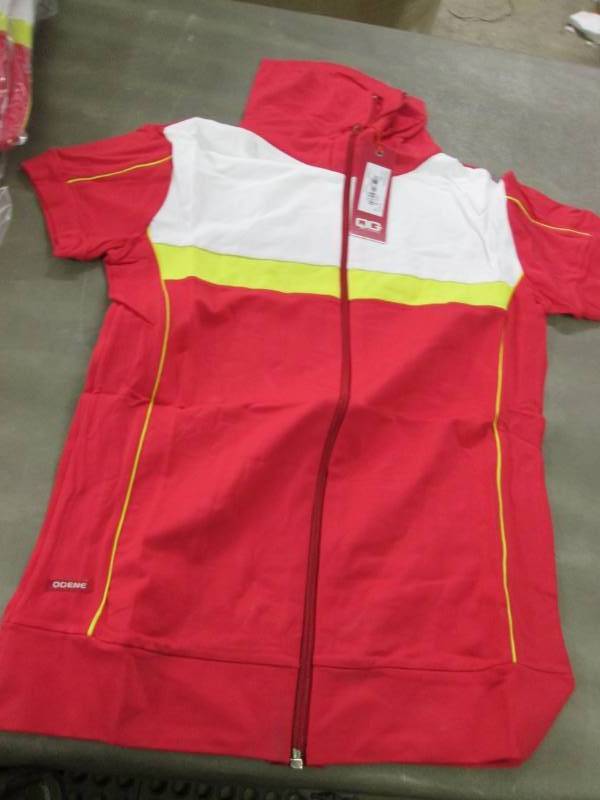 6 NWT QGene Full Zipper Racing Shir...