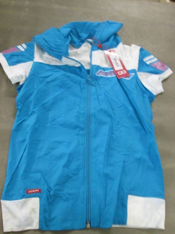6 NWT QGene Full Zipper Racing Shir...