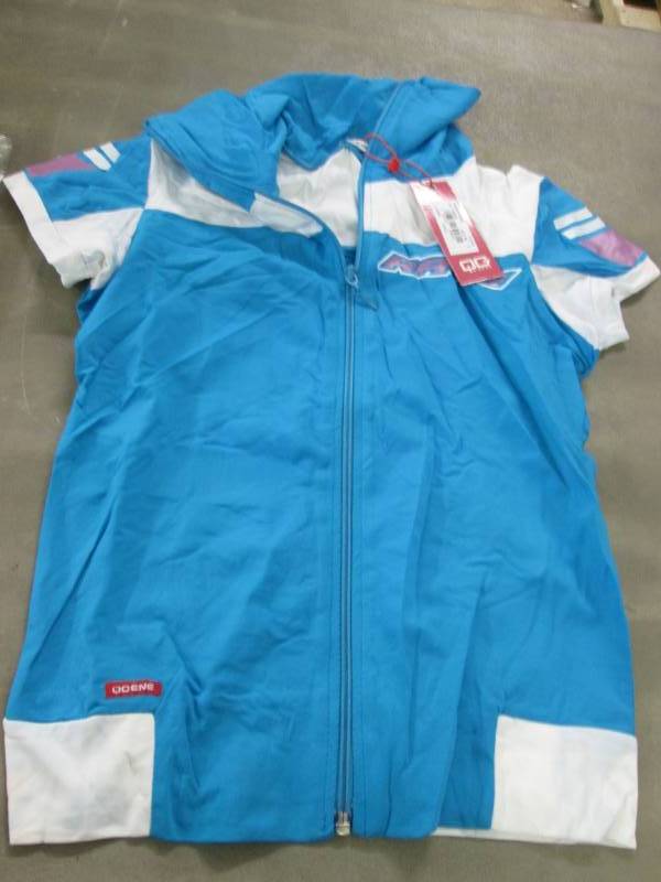 6 NWT QGene Full Zipper Racing Shir...