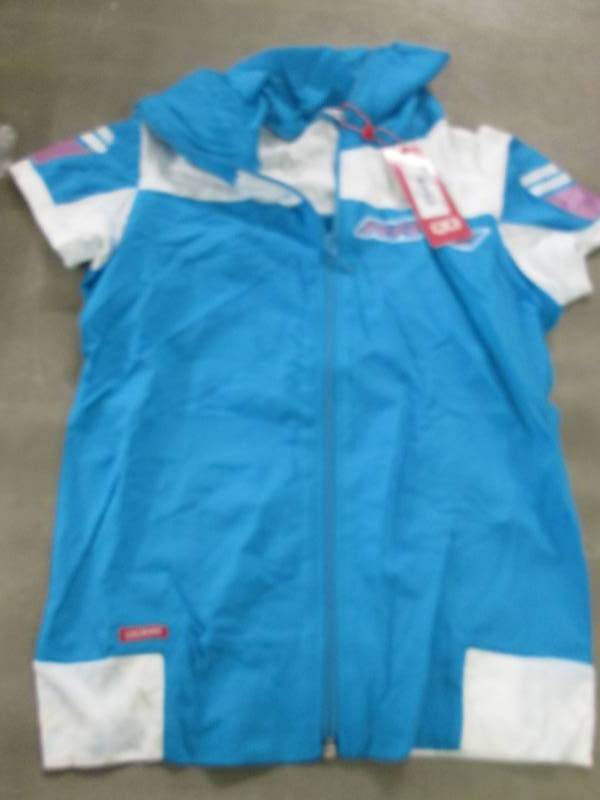 6 NWT QGene Full Zipper Racing Shir...