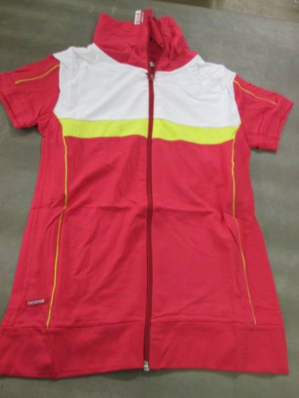 6 NWT QGene Full Zipper Racing Shir...