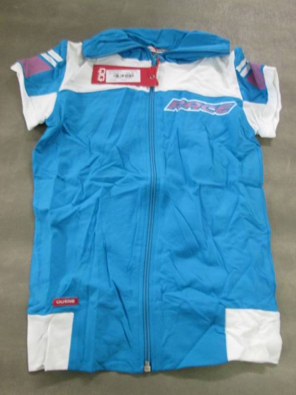 6 NWT QGene Full Zipper Racing Shir...