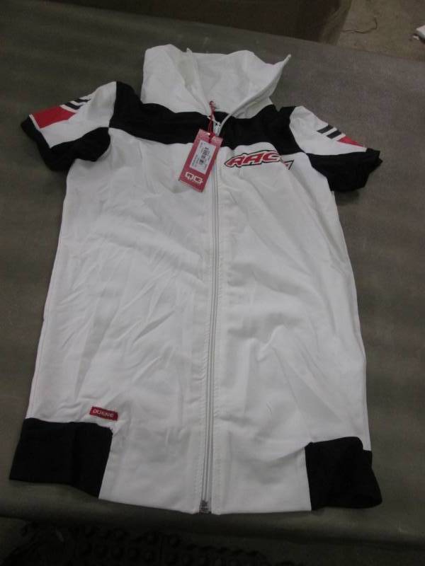 5 NWT QGene Full Zipper Racing Shir...