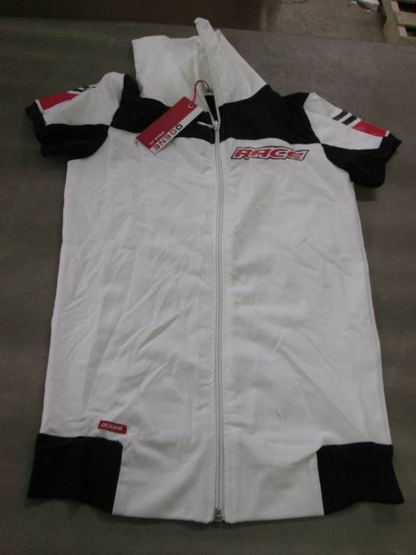 4 NWT QGene Full Zipper Racing Shir...