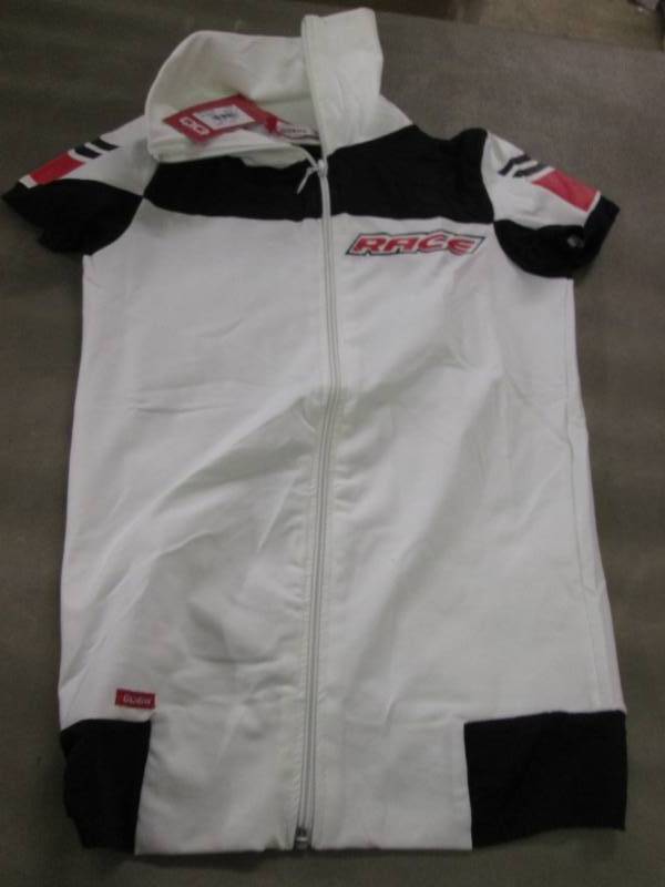 5 NWT QGene Full Zipper Racing Shir...