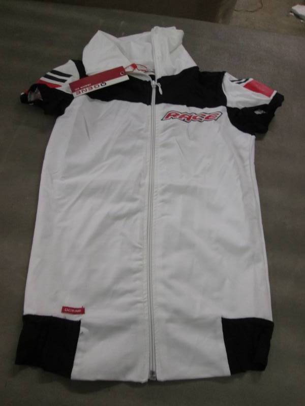 5 NWT QGene Full Zipper Racing Shir...