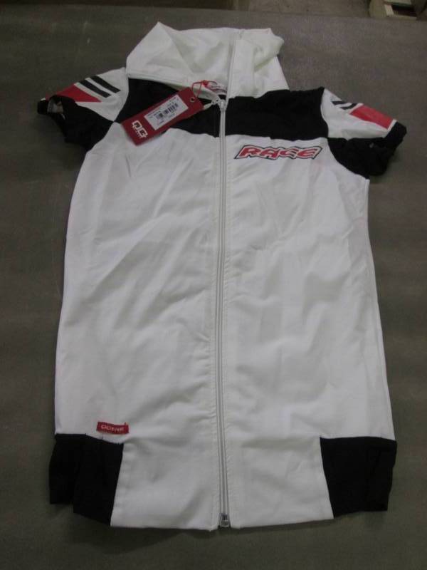 5 NWT QGene Full Zipper Racing Shir...
