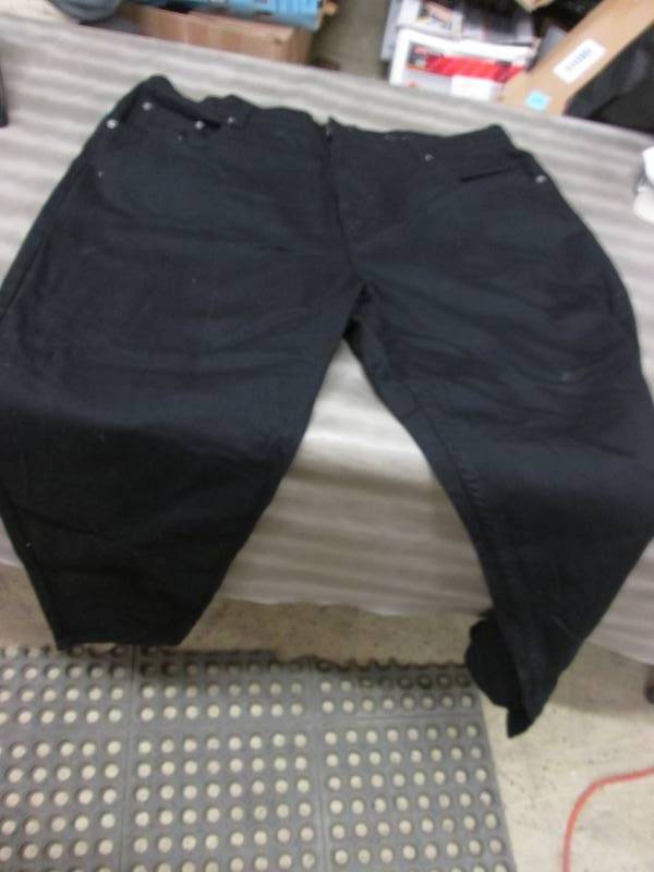 Black Route 66 Stretch Pants Size 2...