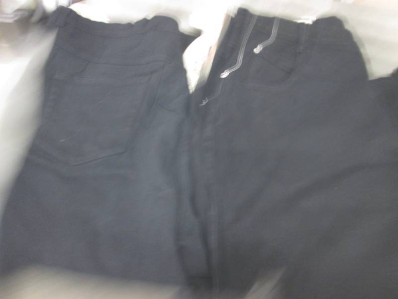 Lot of 2 Cherokee Black Jeans 1 Siz...