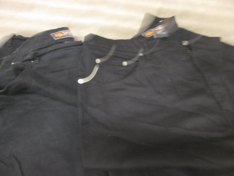 Lot of 2 Route 66 Stretch Black Jea...