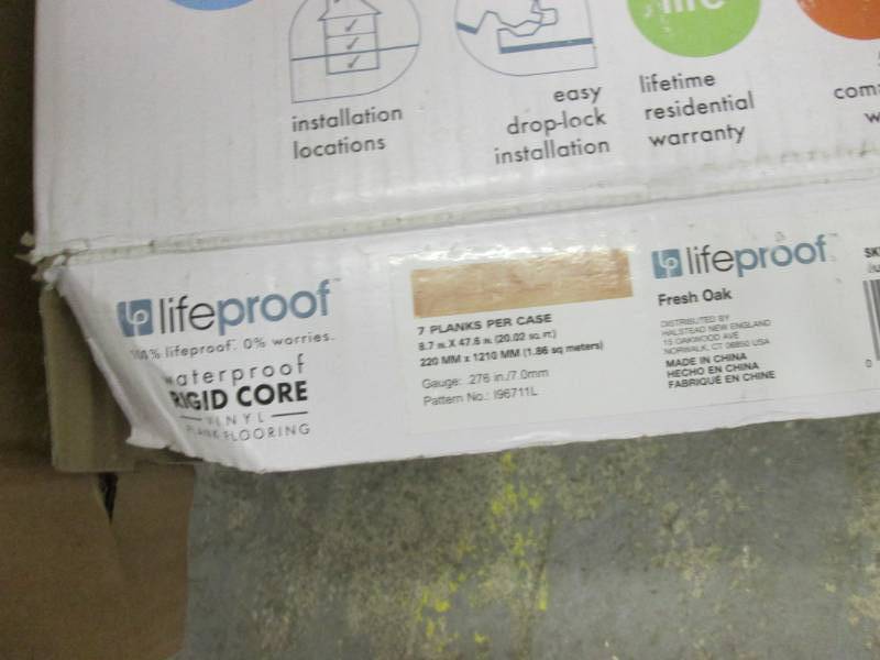 2 Cases  Life Proof Fresh Oak 8.7 i...