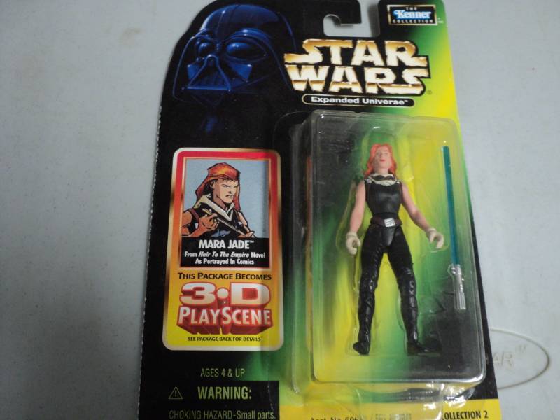 lot 26 image: Star Wars Mara Jade new in package...