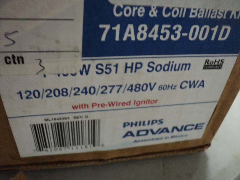 lot 90 image: Philips Advance Core and coil Balla...
