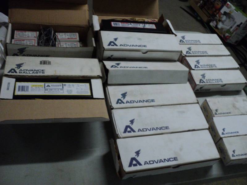 lot 105 image: Lot of Advance Ballasts assortment ...