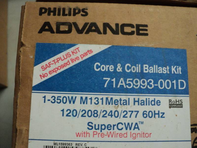 lot 116 image: Philips Advance Core and Coil Balla...
