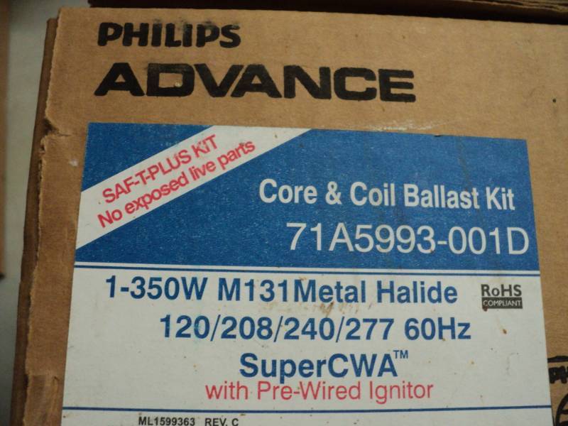lot 118 image: Philips Advance Core and Coil Balla...