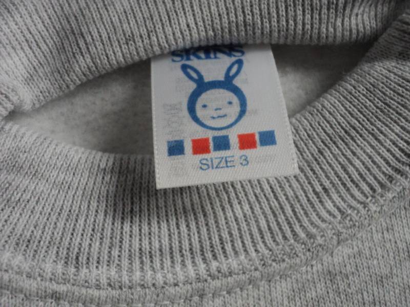 lot 151 image: 36- size 3T Grey Long Sleeved Sweat...