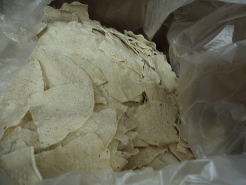 lot 158 image: 25 lb Box of PreCut Unfried White C...