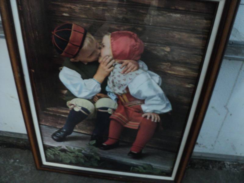 lot 210 image: Vintage Print 22 x 28...
