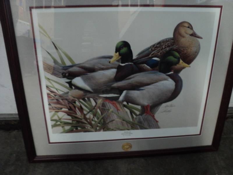 lot 211 image: Mallards Medallion Series Signed- D...