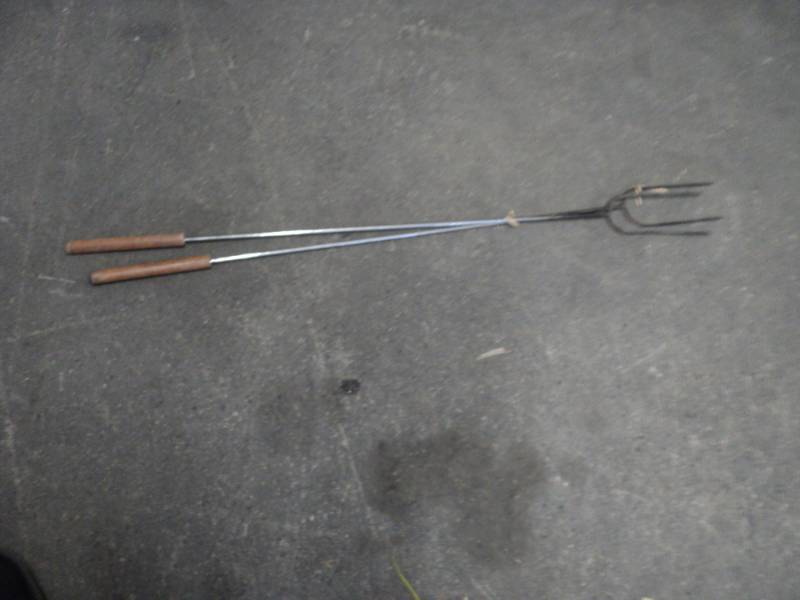 lot 224 image: 2 Fire Pit Accessories...