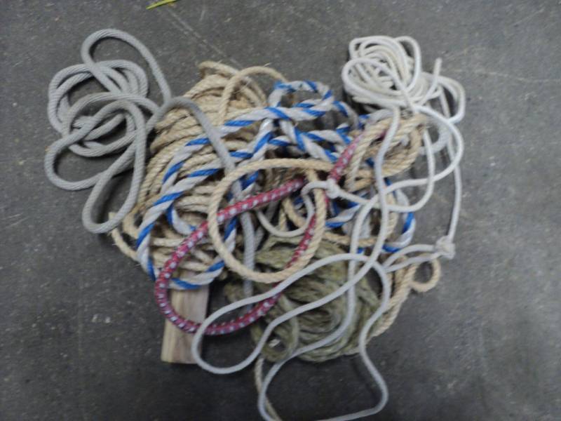lot 236 image: Misc Rope...