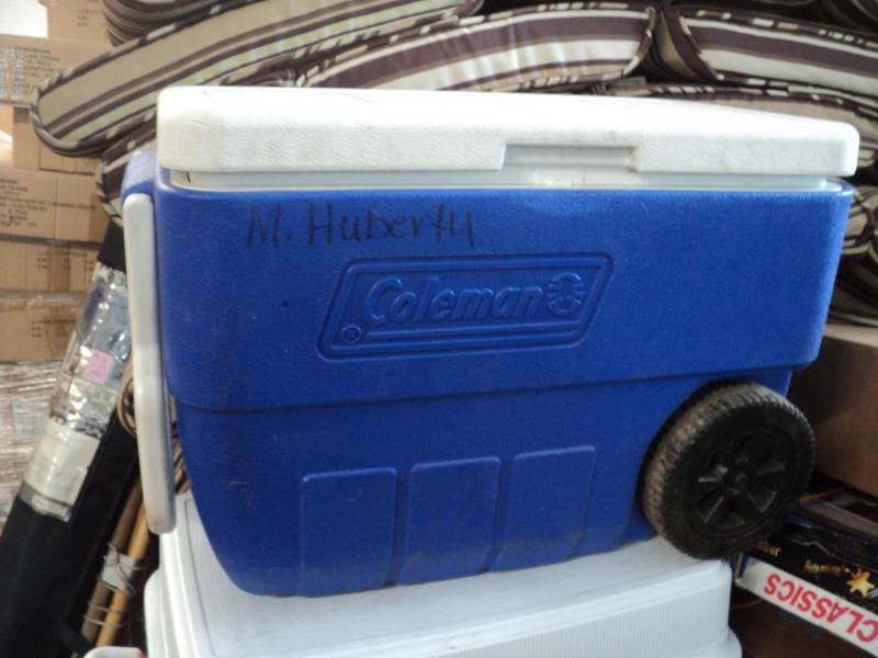 lot 244 image: Coleman Cooler...