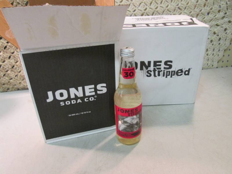 lot 36 image: 2 - 12 Packs of Jones Stripped Cher...