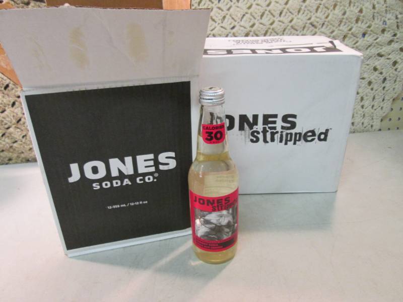 lot 38 image: 2 - 12 Packs of Jones Stripped Cher...