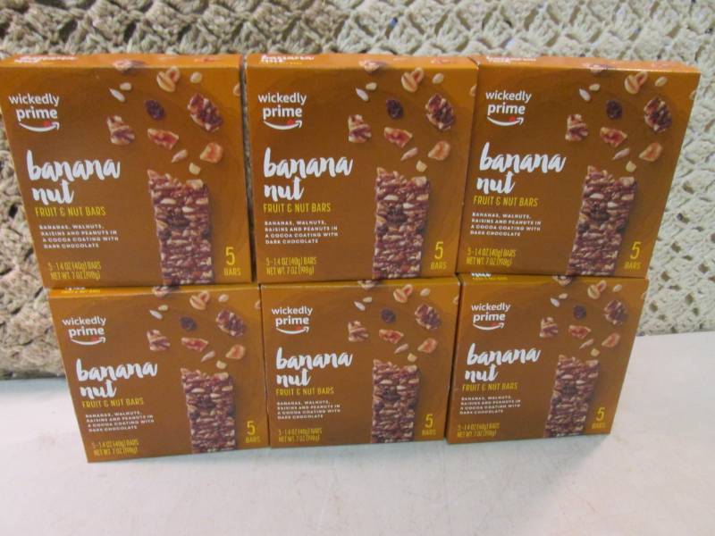 lot 52 image: 6 Boxes of Banana Nut Fruit & Nut B...