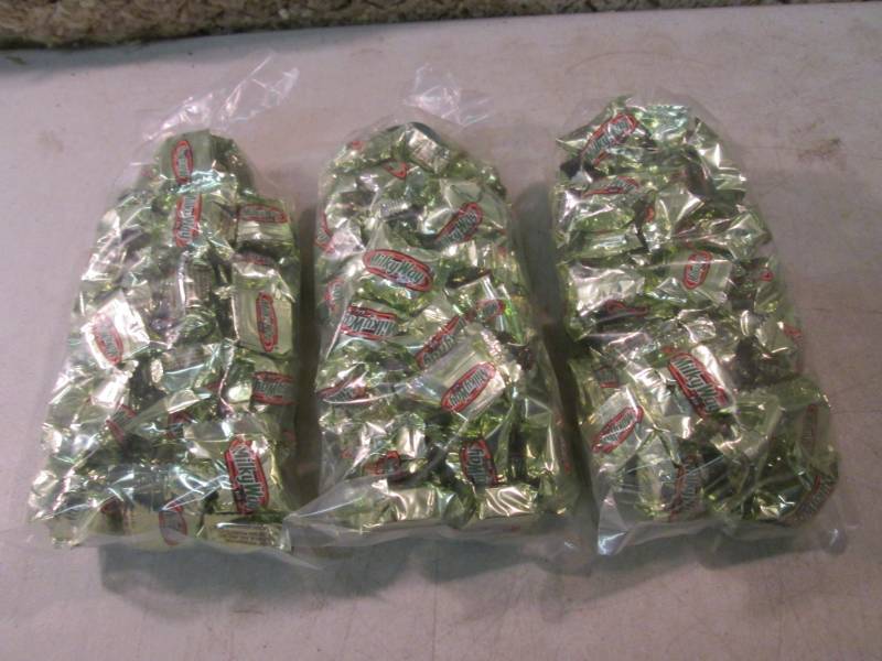lot 64 image: 3 Bags of Bite Size Milky Way Candy...
