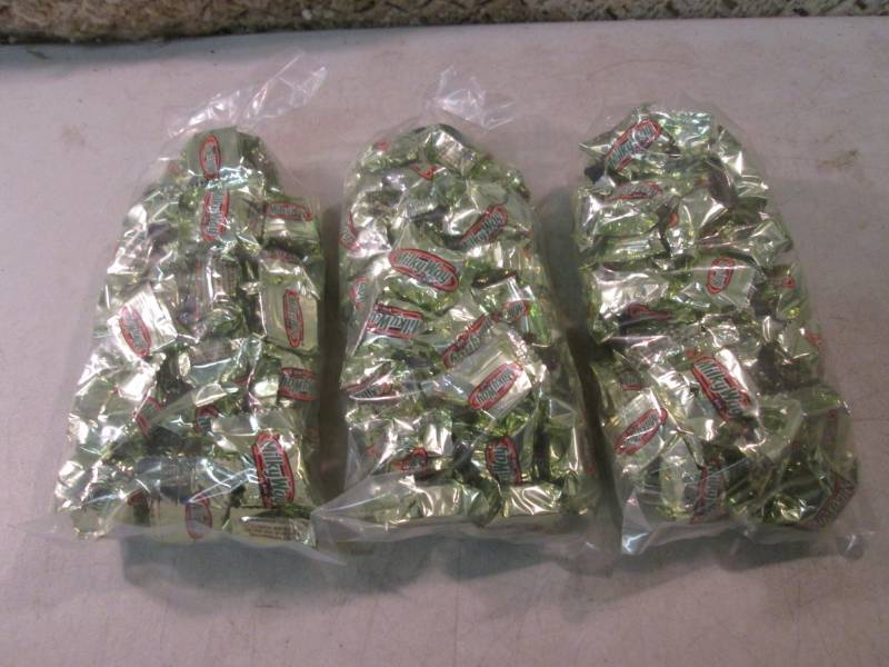 lot 65 image: 3 Bags of Bite Size Milky Way Candy...