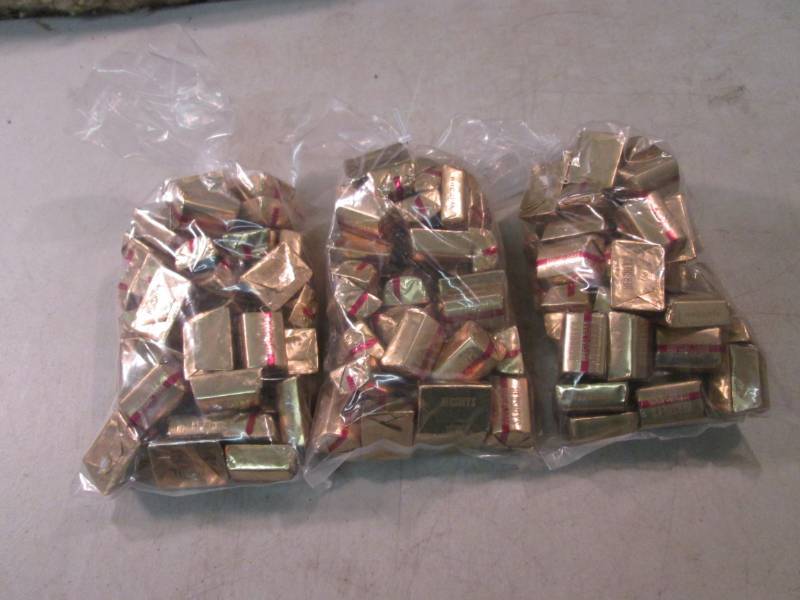 lot 67 image: 3 Bags of Hersheys Special Dark Cho...