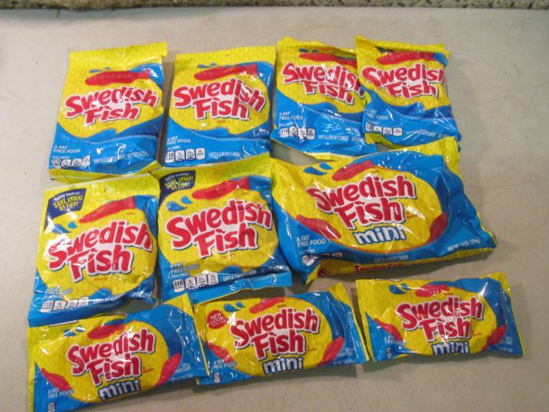 lot 76 image: Various Size Bags of Swedish Fish C...