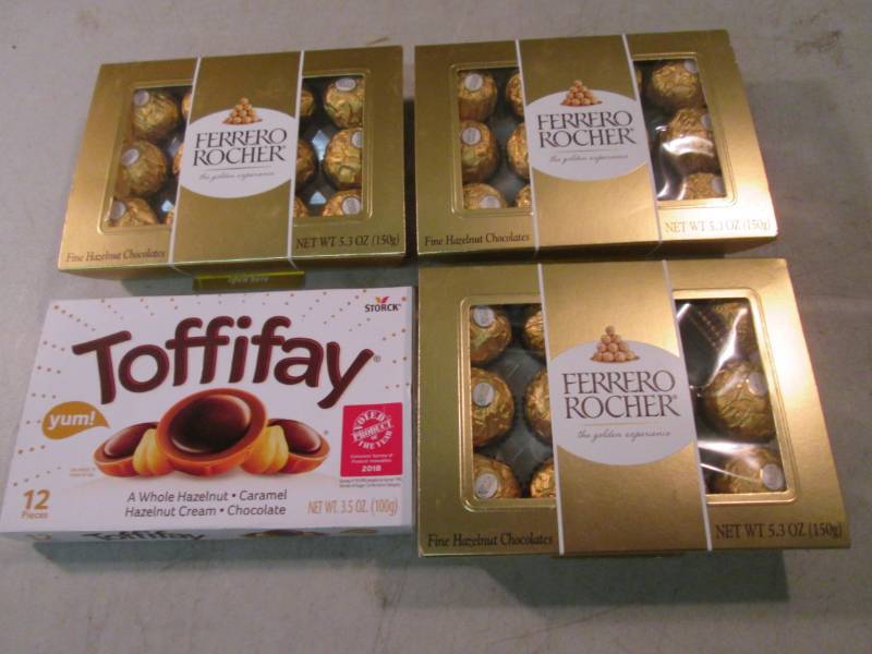 lot 86 image: 3 Packs of Ferrero Rocher Fine Haze...