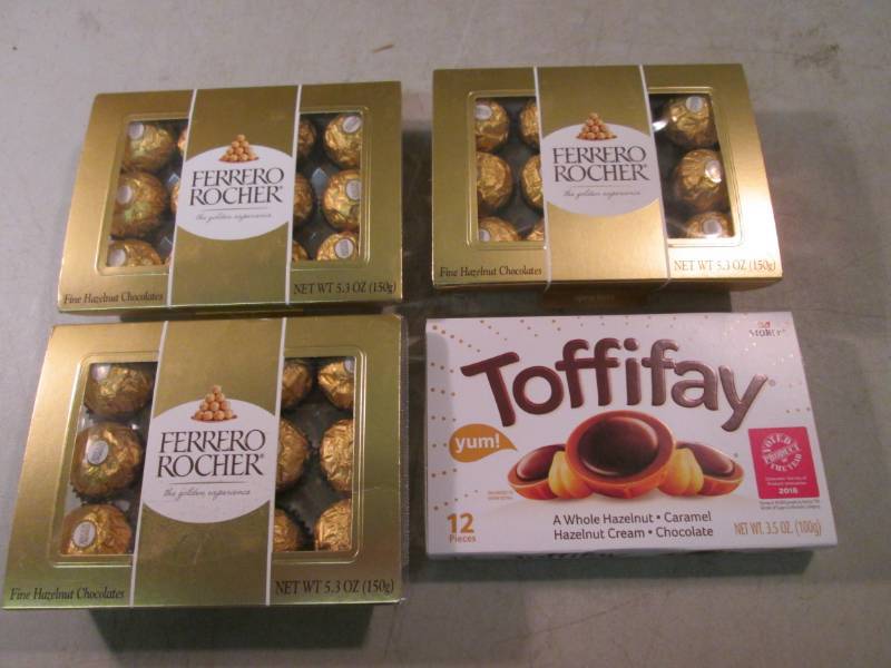 lot 87 image: 3 Packs of Ferrero Rocher Fine Haze...