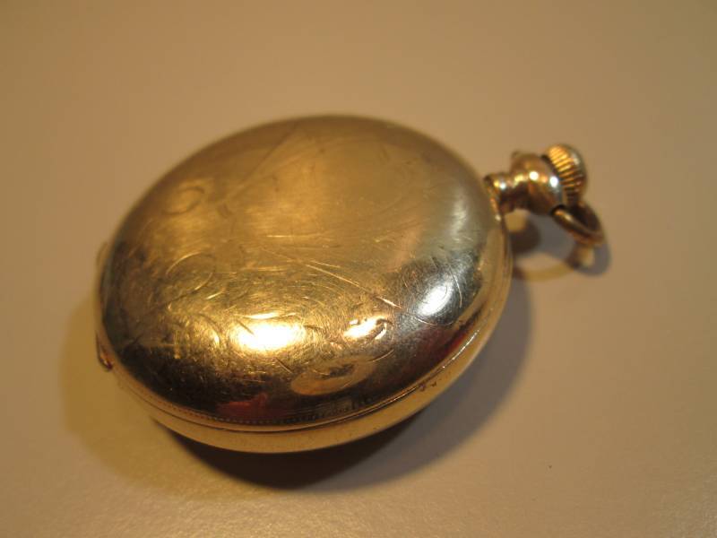lot 159 image: Vintage Gold Hamilton Pocket Watch ...