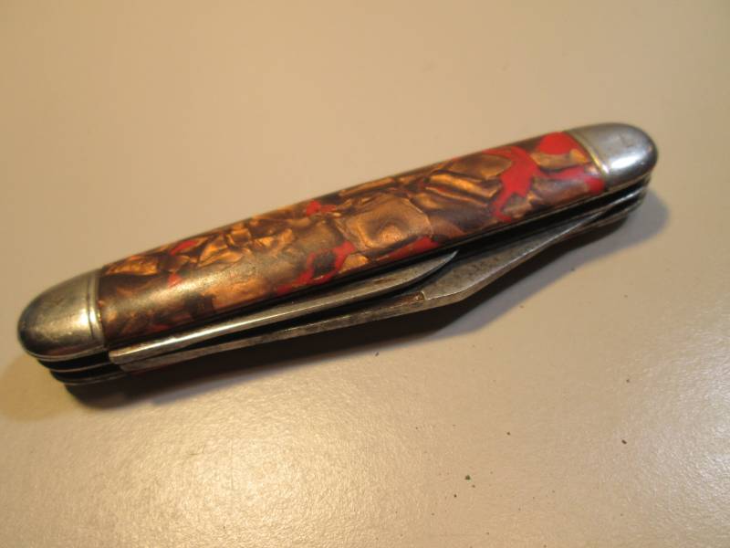 Vintage Hammer Brand 2-Blade Pocket