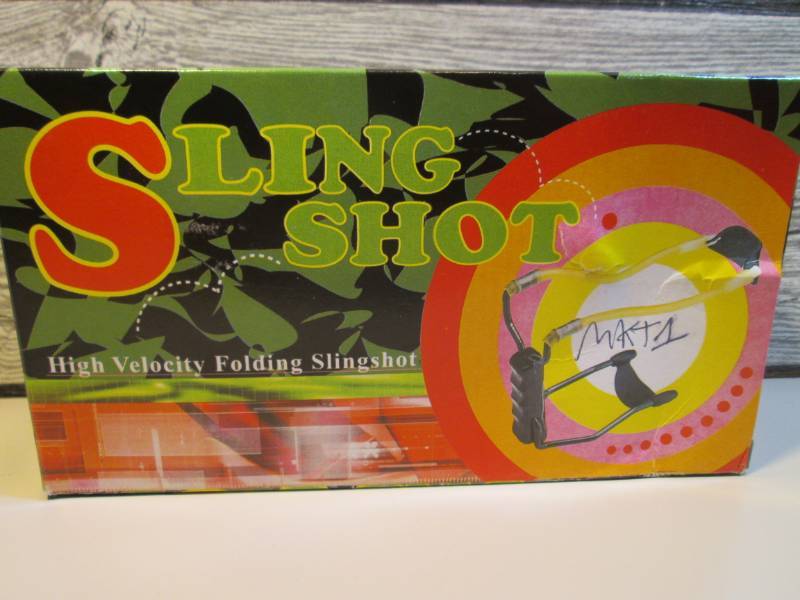lot 178 image: High Velocity Folding Slingshot New...