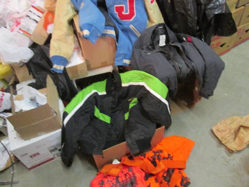 lot 187 image: Lot of Misc Coats and Other Misc  A...