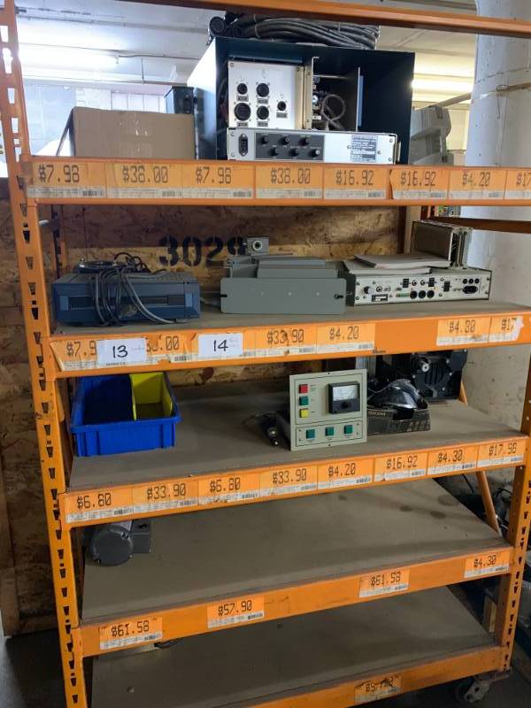 CONTENTS OF RACK