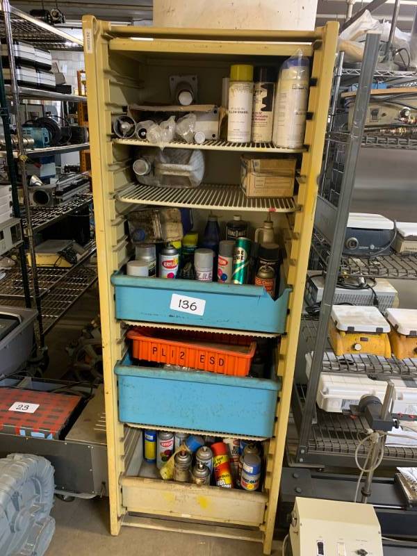 SHELF UNIT W CONTENTS