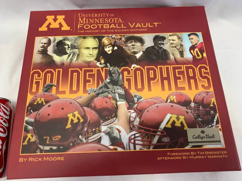 lot 17 image: The Ultimate Minnesota Golden Gophers Vault Book $49.95 retail